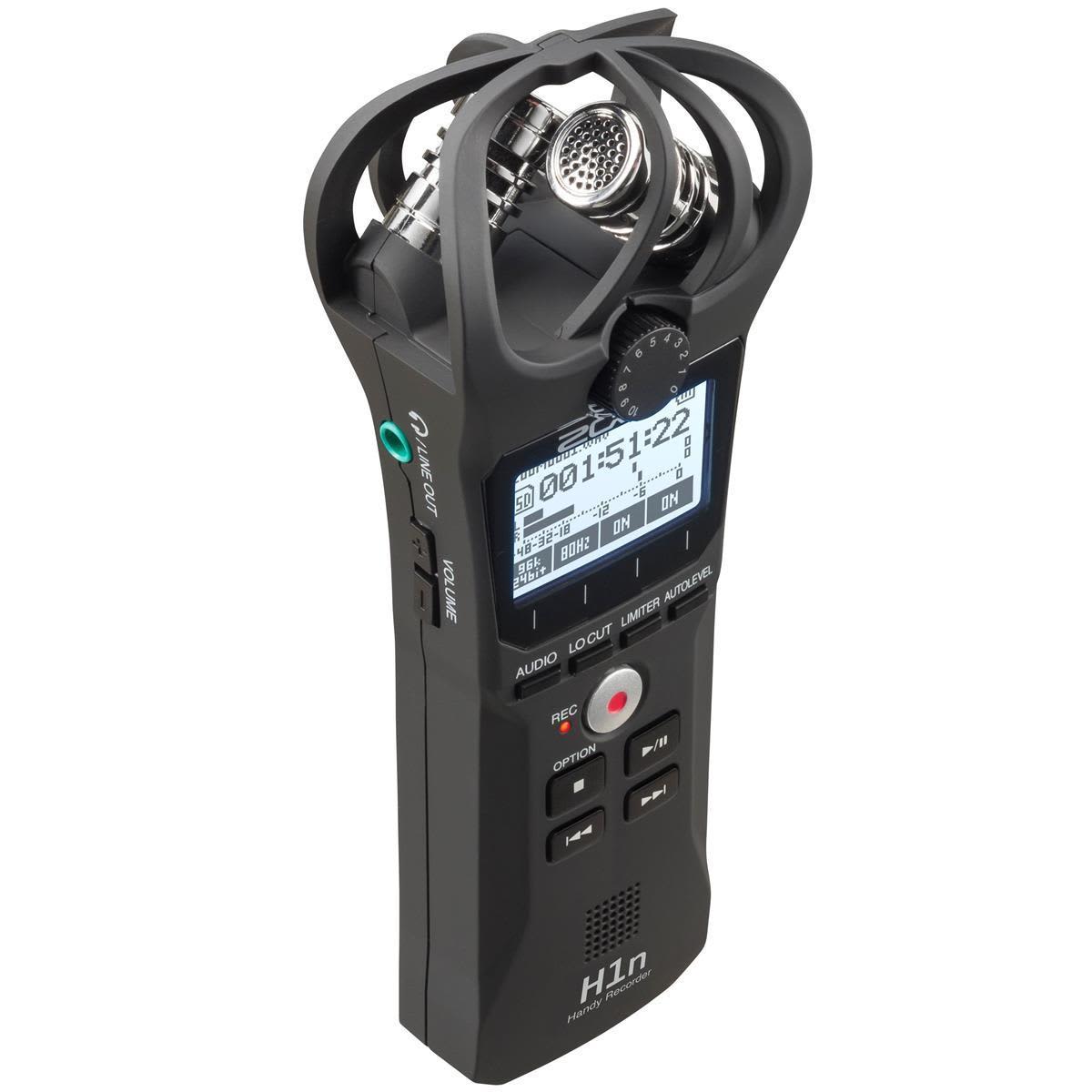 Zoom H1n портативный стереофонический рекордер со встроенными XY микрофонами 90°