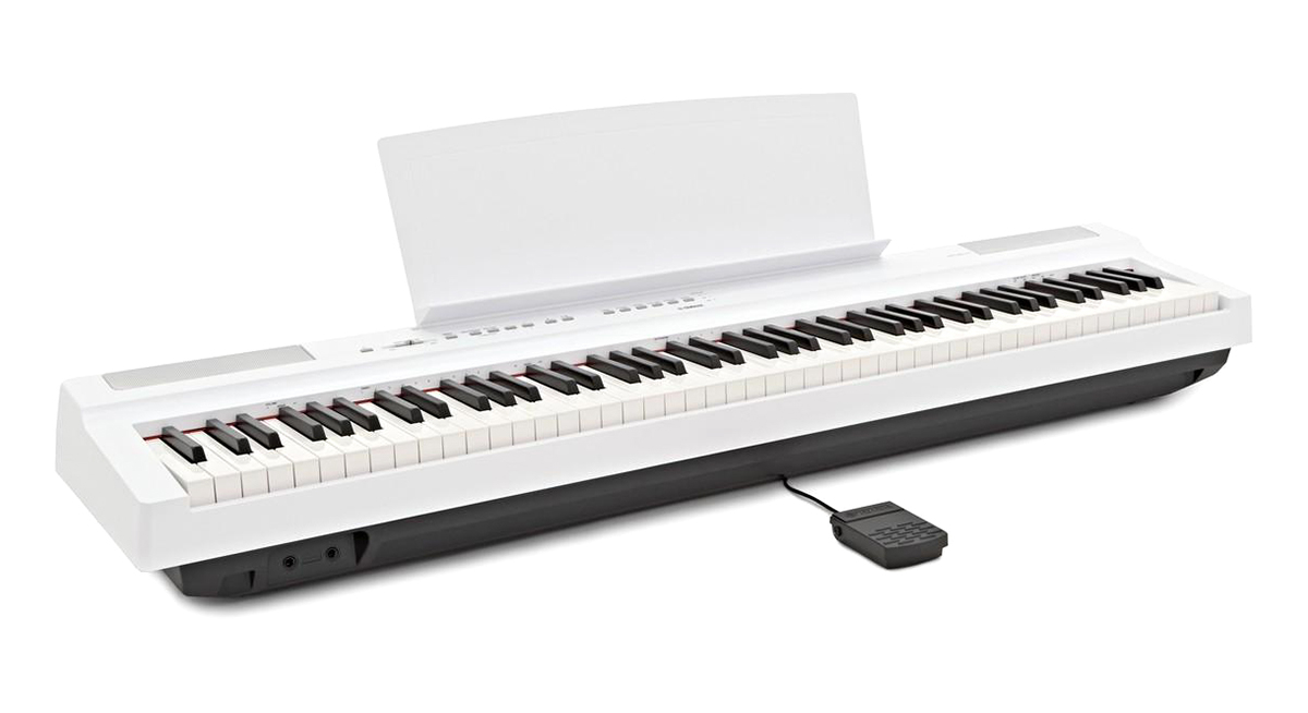 YAMAHA P-125WH - компактное цифровое пианино